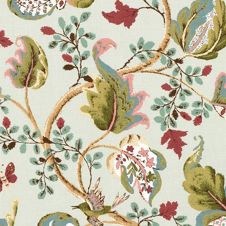 Fox Hollow Robin'S Egg 2639645 by Schumacher Fabric J.H. THORP See Sample CZECH REPUBLIC MEDIUM DUTY </p><p>Repeat: Horizontal: 26 5/8" (68CM) and Vertical: 27" (69CM) 56" WIDE (142CM) - Fabric Carolina -