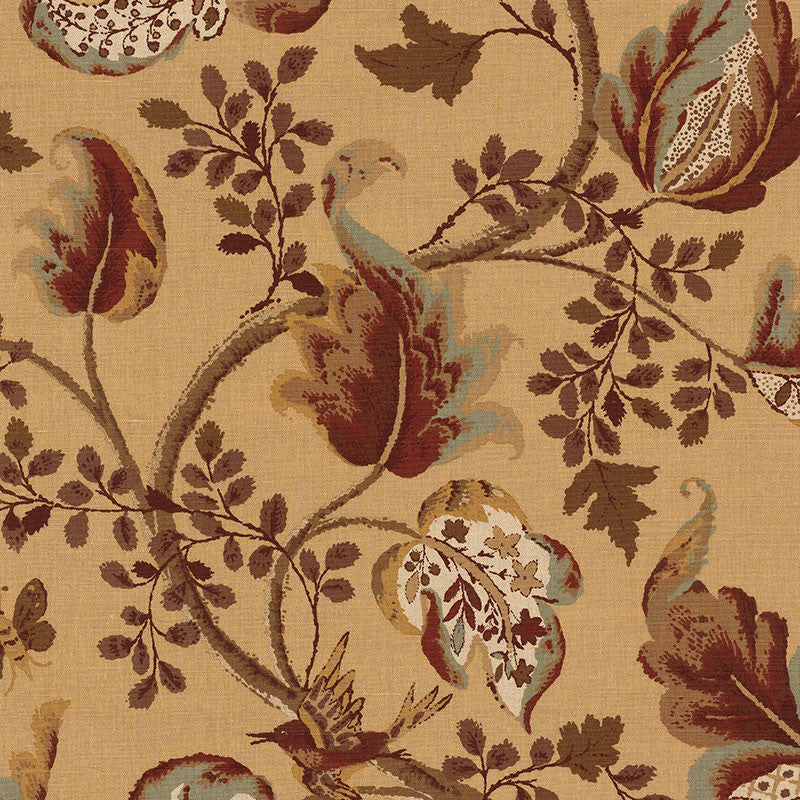 Fox Hollow Honey And Smoke 2639647 by Schumacher Fabric Schumacher Fabric Fox Hollow Honey And Smoke 2639647Fabric LINEN 59% CZECH REPUBLIC </p><p>Repeat: H: HORZ. 26 5/8" (68CM) , V: VERT. 27" (69CM) 56 - Fabric Carolina -