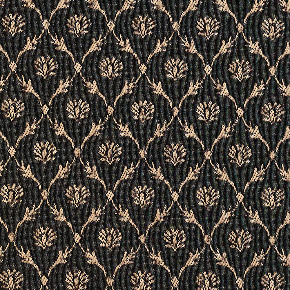 2642 Onyx/Trellis by Charlotte Fabric Uptown Jacquards VI 100% Woven Polyester Asia Exceeds 120,000 Wyzenbeek Rubs (Heavy Duty) </p><p>Repeat: Horizontal: 1.5" x Vertical: 1.5" 54 Inches - Fabric Carolina -
