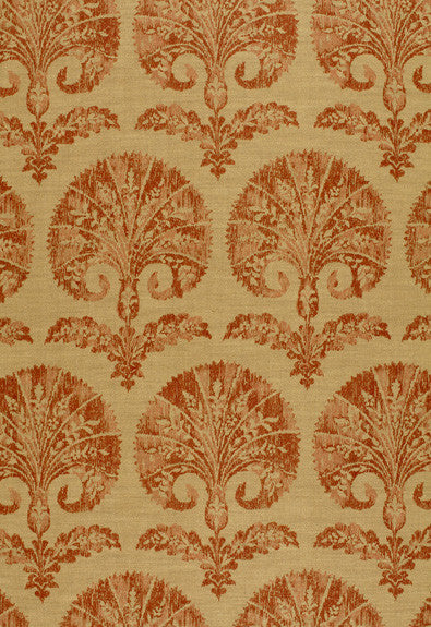 Tasha Carnation Terra 2643390 by Schumacher Fabric Classic-Prints 100% Linen - Horizontal: 13.5 and Vertical: 32 54 - Fabric Carolina -