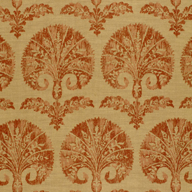 Tasha Carnation Terra 2643390 by Schumacher Fabric DW-SPRING 2004 COLLECTION See Sample UNITED KINGDOM MEDIUM DUTY </p><p>Repeat: Horizontal: 13 1/2" (34CM) and Vertical: 32" (81CM) 54" WIDE (137CM) - Fabric Carolina -