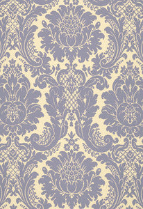 Harmon Manor Ii Blue 2643543 by Schumacher Fabric