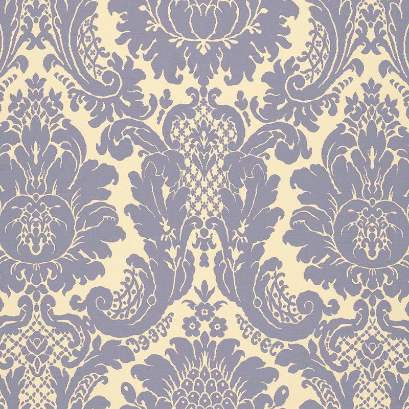 Harmon Manor Ii Blue 2643543 by Schumacher Fabric DEC WALK MISC See Sample BELGIUM NOT APPLICABLE </p><p>Repeat: Horizontal: 27" (69CM) and Vertical: 32 1/4" (82CM) 53 1/2" WIDE (136CM) - Fabric Carolina -