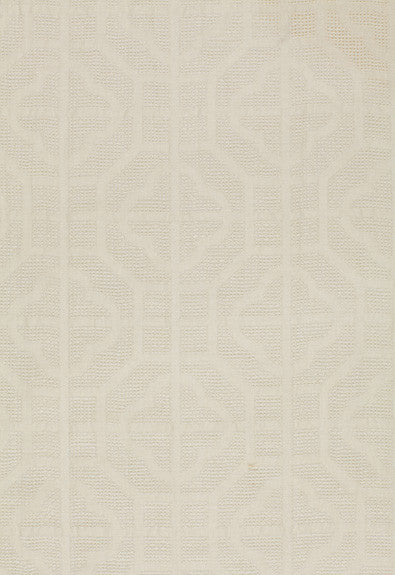 Crossbridge Casement Ivory 2643590 by Schumacher Fabric - 51% Cotton, 49% Linen - Horizontal: 6.875 and Vertical: 6.625 53 - Fabric Carolina -