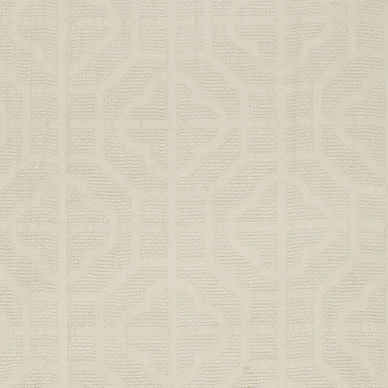 Crossbridge Casement Ivory 2643590 by Schumacher Designer Fabric RADIANCE SHEERS COTTON 51% LINEN 49% UNITED STATES OF AMERICA </p><p>Repeat: Horizontal: 6 7/8" (17CM) and Vertical: 6 5/8" (17CM) 53 - Swanky Fabrics -