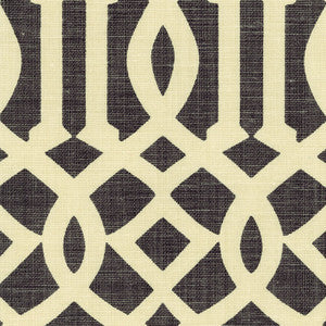 Imperial Trellis Parchment/Midnight 2643760 by Schumacher Fabric