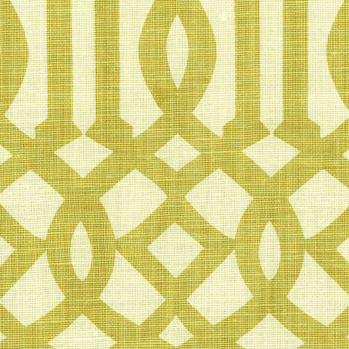 Imperial Trellis Citrine/Ivory 2643762 by Schumacher Fabric PRINT HAPPY See Sample UNITED STATES OF AMERICA - </p><p>Repeat: Horizontal: 6 3/4" (17CM) and Vertical: 12 1/2" (32CM) 54" WIDE (137CM) - Fabric Carolina -