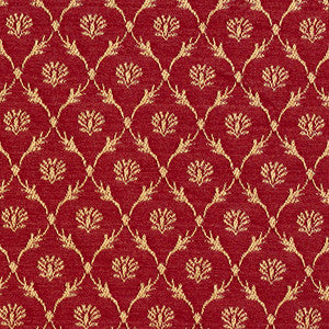 2643 Crimson/Trellis by Charlotte Fabric