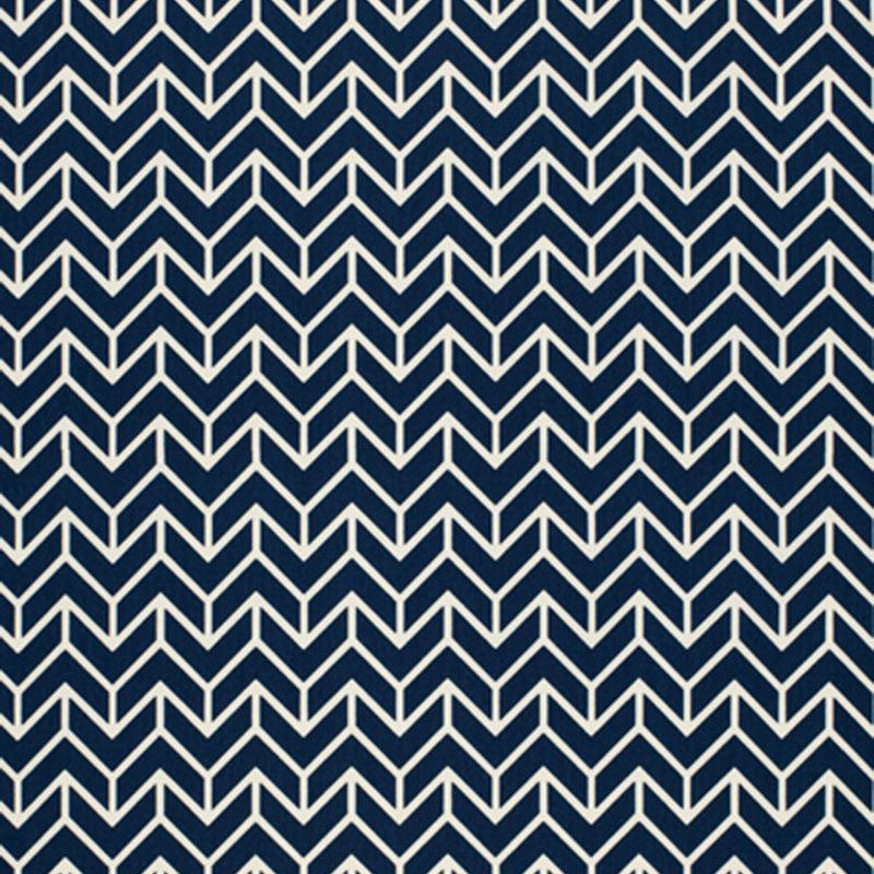 Chevron Print Navy 2644031 by Schumacher Designer Fabric STEP LIVELY See Sample UNITED STATES OF AMERICA NOT APPLICABLE </p><p>Repeat: Horizontal: 3 1/4" (8CM) and Vertical: 2 3/4" (7CM) 54" WIDE (137CM) - Swanky Fabrics -