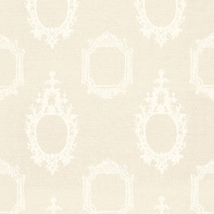 Go Baroque Cream On Natural 2644251 by Schumacher Fabric