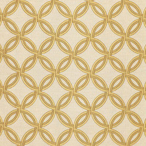 Spherica Champagne 2644264 by Schumacher Fabric