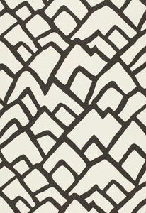 Zimba Charcoal 2644330 by Schumacher Fabric