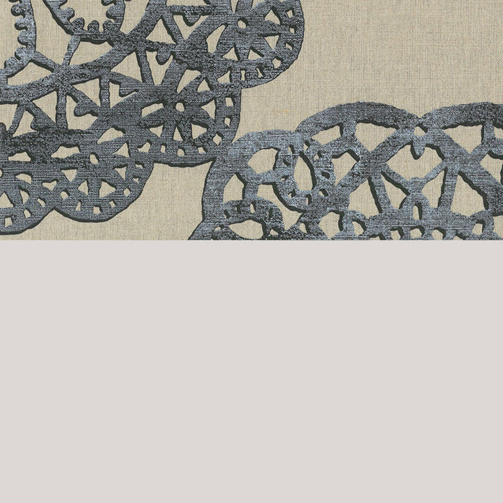 Metarikku Silver 2644340 by Schumacher Fabric SCHUMACHER MODERN PRINTS See Sample SWITZERLAND NOT APPLICABLE </p><p>Repeat: Horizontal: 53 1/2" (136CM) and Vertical: 26 3/4" (68CM) 54" WIDE (137CM) - Fabric Carolina -
