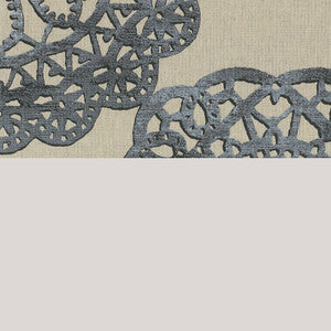 Metarikku Silver 2644340 by Schumacher Fabric