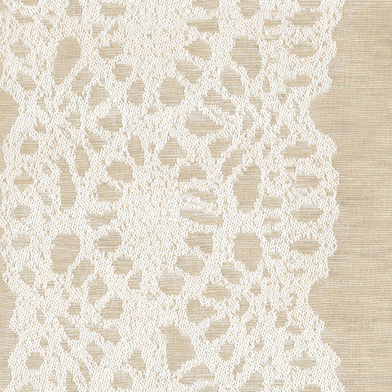 Lace Lisere Linen 2644441 by Schumacher Designer Fabric SCHUMACHER MODERN WOVENS See Sample ITALY NOT APPLICABLE </p><p>Repeat: Horizontal: 27" (69CM) and Vertical: 4" (10CM) 54" WIDE (137CM) - Swanky Fabrics -