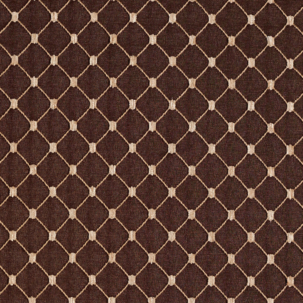 2648 Sable/Diamond by Charlotte Fabric Uptown Jacquards VI 100% Woven Polyester Asia Exceeds 70,000 Wyzenbeek Rubs (Heavy Duty) Horizontal: 1.75" x Vertical: 1.5" 54 Inches - Fabric Carolina -