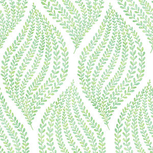 Arboretum Green Leaves Wallpaper by A-Street Prints