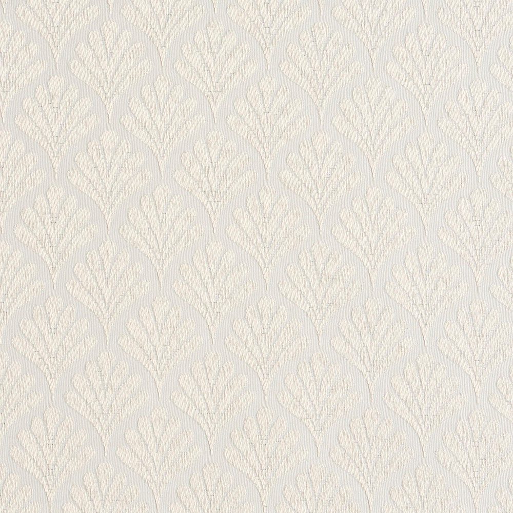 2656 Oyster/Fan by Charlotte Fabric Uptown Jacquards VI 100% Woven Polyester Asia Exceeds 70,000 Wyzenbeek Rubs (Heavy Duty) Horizontal: 1.75" x Vertical: 1.5" 54 Inches - Fabric Carolina -