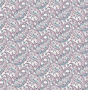 Adrian Plum Paisley Wallpaper by A-Street Prints