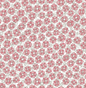 Allison Pink Floral Wallpaper by A-Street Prints