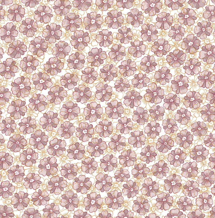 Allison Lavender Floral Wallpaper by A-Street Prints Ami Covers about 56.4 square feet 20.5-in by 33-ft long roll Unpasted 20.9 - Fabric Carolina -