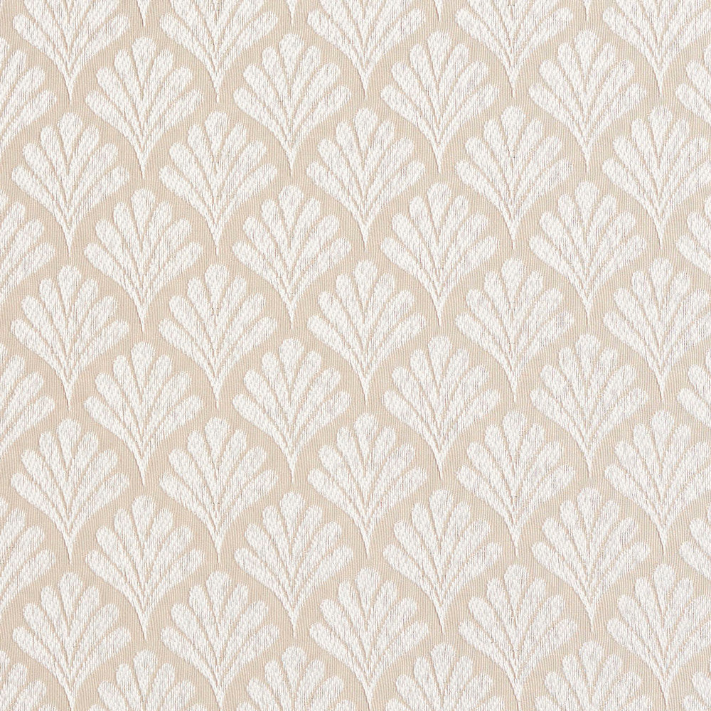 2659 Linen/Fan by Charlotte Fabric Uptown Jacquards VI 100% Woven Polyester Asia Exceeds 70,000 Wyzenbeek Rubs (Heavy Duty) Horizontal: 1.75" x Vertical: 1.5" 54 Inches - Fabric Carolina -