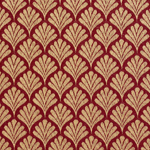 2661 Crimson/Fan by Charlotte Fabric