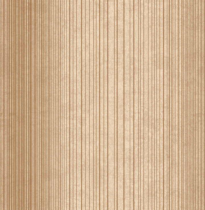 Insight Brown Stripe Wallpaper by Brewster Precision Covers about 56.4 square feet 20.5-in by 33-ft long roll Unpasted 0 - Fabric Carolina -