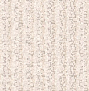 Harmonize Beige Geometric Wallpaper by Brewster