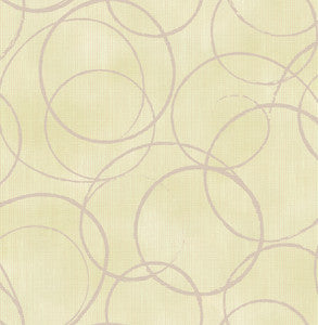 Ripple Sand Circle Geometric Wallpaper by Brewster