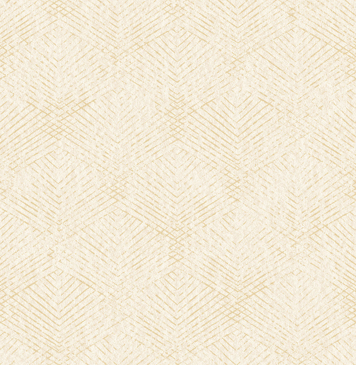 Fans Cream Texture Wallpaper by Brewster Precision Covers about 56.4 square feet 20.5-in by 33-ft long roll Unpasted 21 - Fabric Carolina -