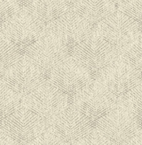 Fans Taupe Texture Wallpaper by Brewster