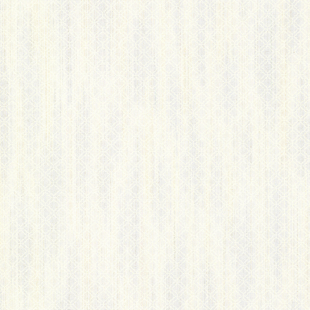 Berkeley Cream Trellis Wallpaper by Decorline Avalon Covers about 56.4 square feet 20.5-in by 33-ft long roll Unpasted 1 - Fabric Carolina -