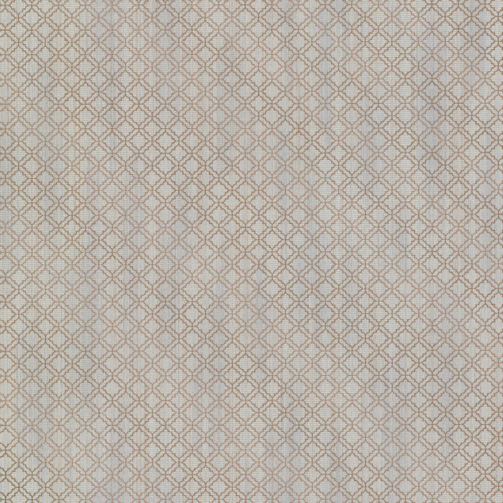 Berkeley Pewter Trellis Wallpaper by Decorline Avalon Covers about 56.4 square feet 20.5-in by 33-ft long roll Unpasted 1 - Fabric Carolina -