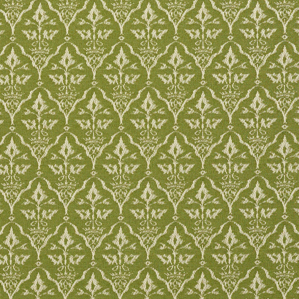 2667 Fern/Cameo by Charlotte Fabric Uptown Jacquards VI 100% Woven Polyester Asia Exceeds 70,000 Wyzenbeek Rubs (Heavy Duty) Horizontal: 1.5" x Vertical: 2.75" 54 Inches - Fabric Carolina -