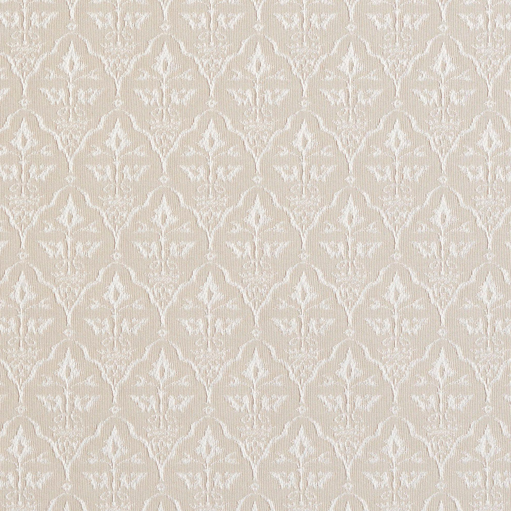 2668 Linen/Cameo by Charlotte Fabric Uptown Jacquards VI 100% Woven Polyester Asia Exceeds 70,000 Wyzenbeek Rubs (Heavy Duty) Horizontal: 1.5" x Vertical: 2.75" 54 Inches - Fabric Carolina -
