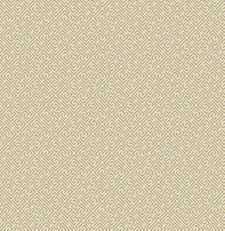 Pavilion Cream Trellis Wallpaper by Beacon House Empress Covers about 56.4 square feet 20.5-in by 33-ft long roll Unpasted 3.5 - Fabric Carolina -