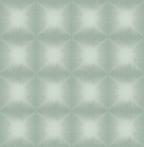 Echo Sage Geometric Wallpaper by Kenneth James