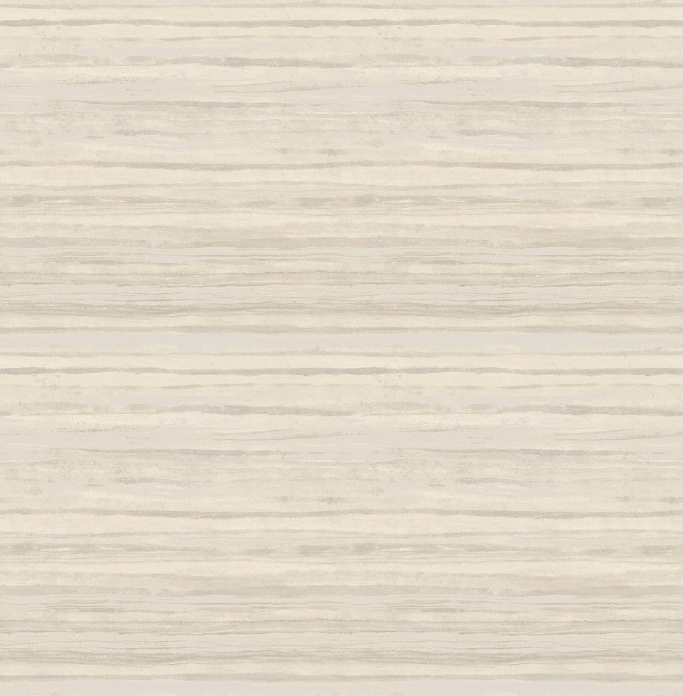 Arakan Beige Stripe Wallpaper by Kenneth James Azmaara Covers about 56.4 square feet 20.5-in by 33-ft long roll Unpasted 20.5 - Fabric Carolina -