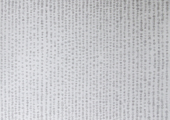 Myth Grey Beaded Texture Wallpaper by Kenneth James Azmaara Covers about 56.4 square feet 20.5-in by 33-ft long roll Unpasted 10.5 - Fabric Carolina -