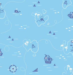 Blue Sharks Wallpaper by Brewster
