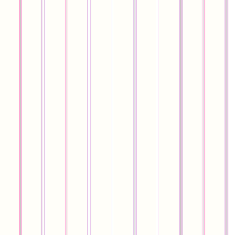 Purple Little Tailor Pinstripe Wallpaper by Brewster You Are My Sunshine Covers about 56.4 square feet 20.5-in by 33-ft long roll Unpasted 0 - Fabric Carolina -