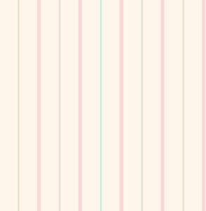 Beige Little Tailor Pinstripe Wallpaper by Brewster