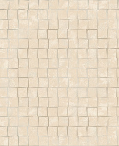 Cubist Taupe Geometric Wallpaper by Decorline