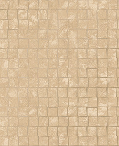 Cubist Gold Geometric Wallpaper by Decorline