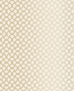 Scale Cream Geometric Wallpaper by Decorline