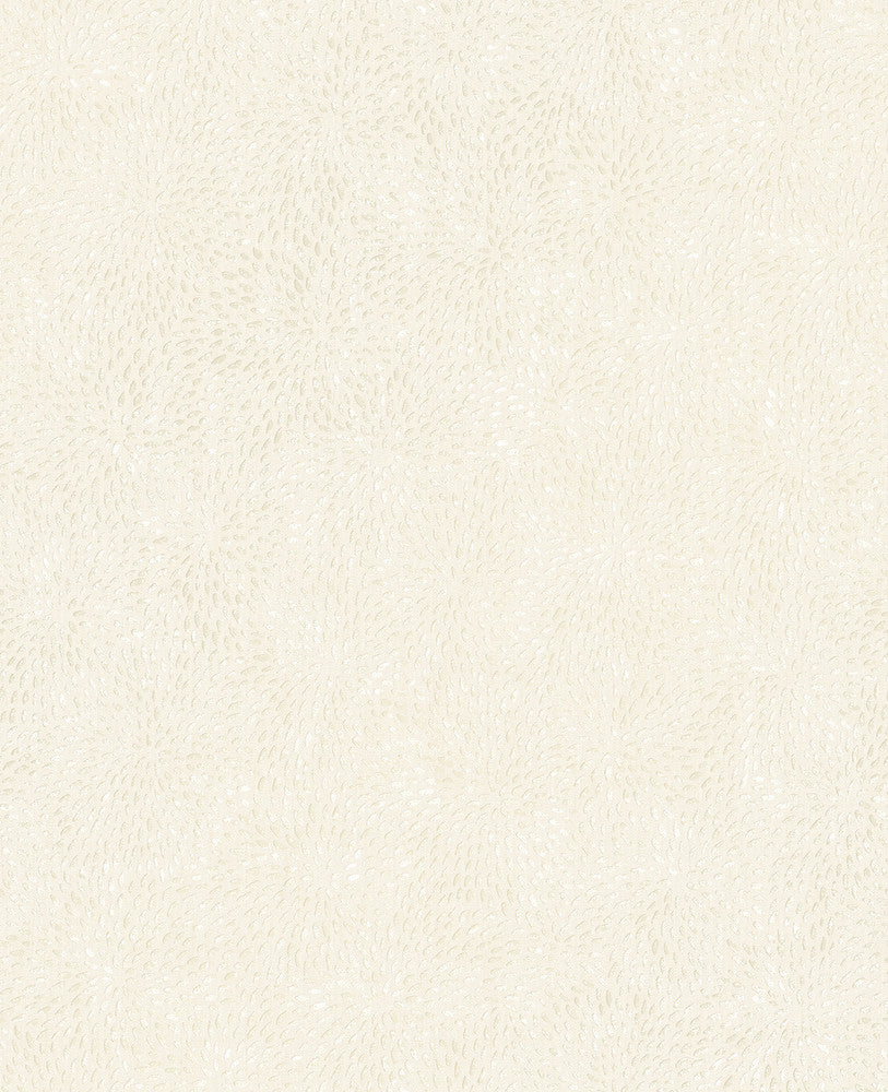 Mezzo Champagne Floral Wallpaper by Decorline Evolve Covers about 56.4 square feet 20.5-in by 33-ft long roll Unpasted 25.2 - Fabric Carolina -