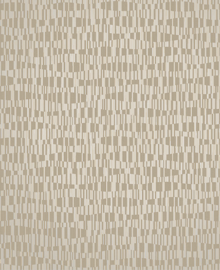 Atonal Taupe Stripe Wallpaper by Decorline Evolve Covers about 56.4 square feet 20.5-in by 33-ft long roll Unpasted 12.6 - Fabric Carolina -