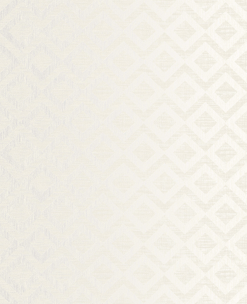 Cadenza Grey Geometric Wallpaper by Decorline Evolve Covers about 56.4 square feet 20.5-in by 33-ft long roll Unpasted 5.04 - Fabric Carolina -
