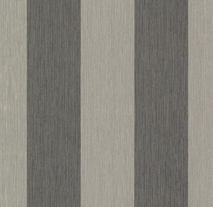 Stripe Black Atlis Wallpaper by Brewster Kitchen, Bed, & Bath IV Covers about 56.4 square feet 20.5-in by 33-ft long roll Prepasted 0 - Fabric Carolina -